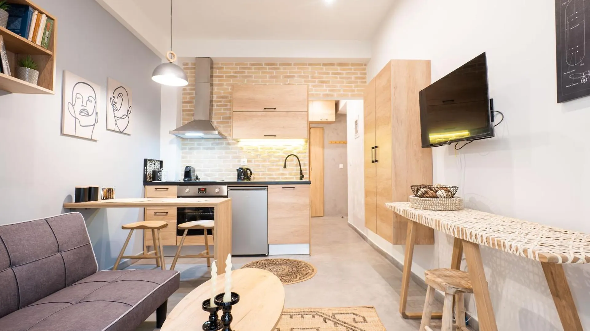 דירות סלוניקי F & B Collection - Flat For 3 יוון